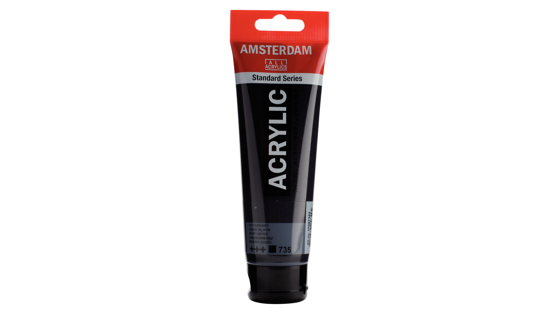 Amsterdam Standard Series Acrylic Tube 120 ml Oxide Black 735