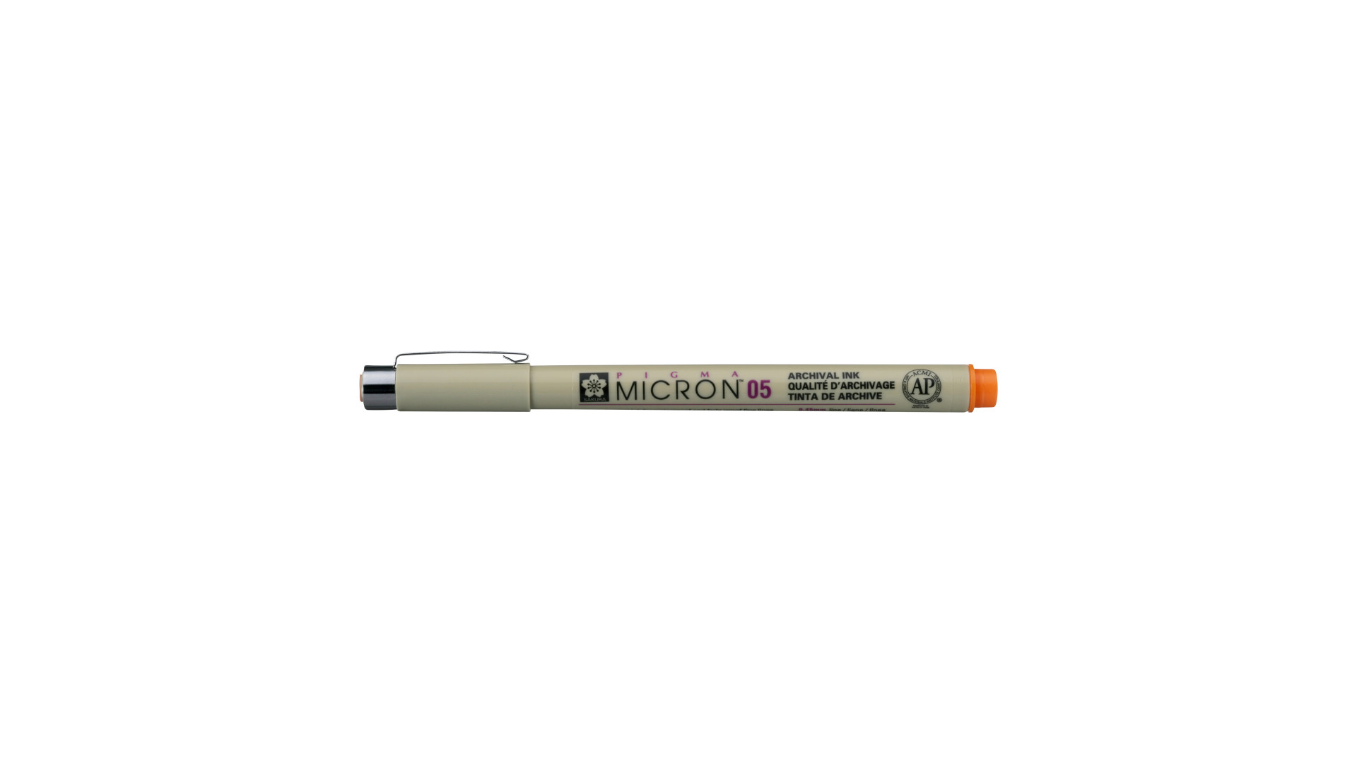 Pigma Micron 05 Orange