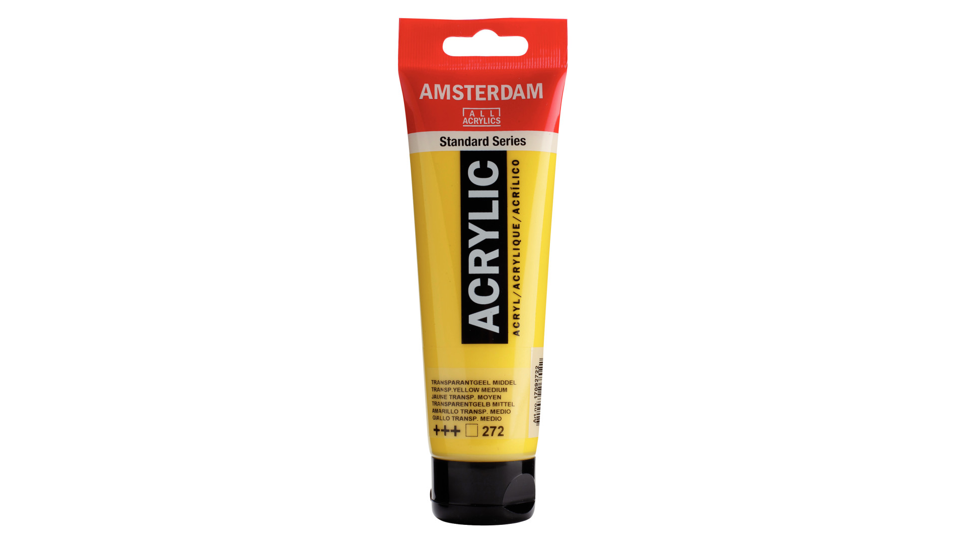 Amsterdam Standard Series Acrylic Tube 120 ml Transparent Yellow Medium 272