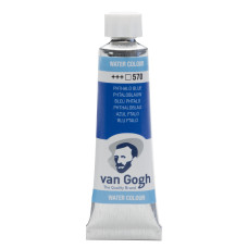 Van Gogh Watercolour Tube 10 ml Phthalo Blue (Primary) 570