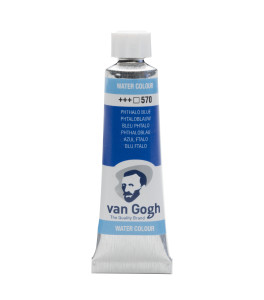 Van Gogh Watercolour Tube 10 ml Phthalo Blue (Primary) 570