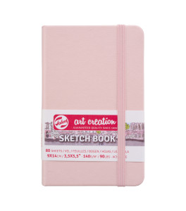 Talens Art Creation Sketchbook Pastel Pink | 9 x 14 cm, 140 g, 80 sheets