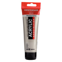 Farba akrylowa Amsterdam 120 ml Silver 800