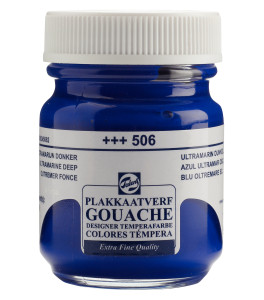 Gwasz Extra Fine Talens 50 ml Ultramarine Deep