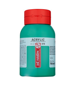 Talens Art Creation Farba Akrylowa 750 ml Permanent Green Deep 619