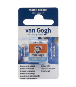 Van Gogh Watercolour Pan Permanent Orange 266