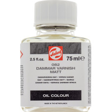 Werniks damarowy matowy, butelka 75 ml