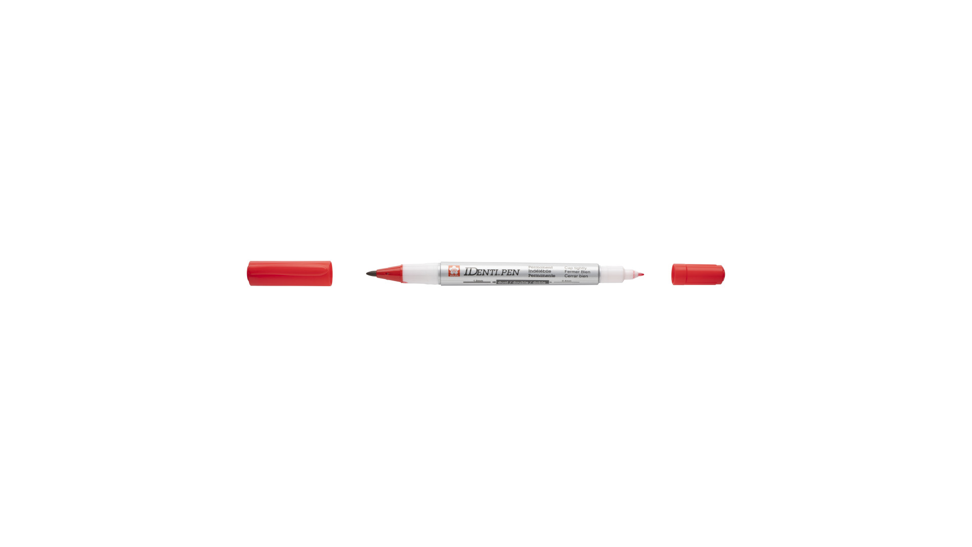 Identi Pen Dual Red