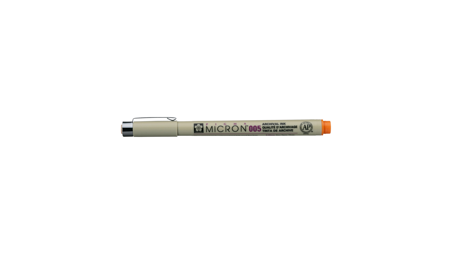 Pigma Micron 005 Orange