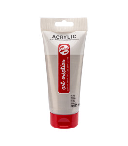 Talens Art Creation Acrylic Colour Tube 200 ml Silver 800