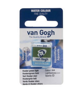 Van Gogh Watercolour Pan Hooker Green Light 644