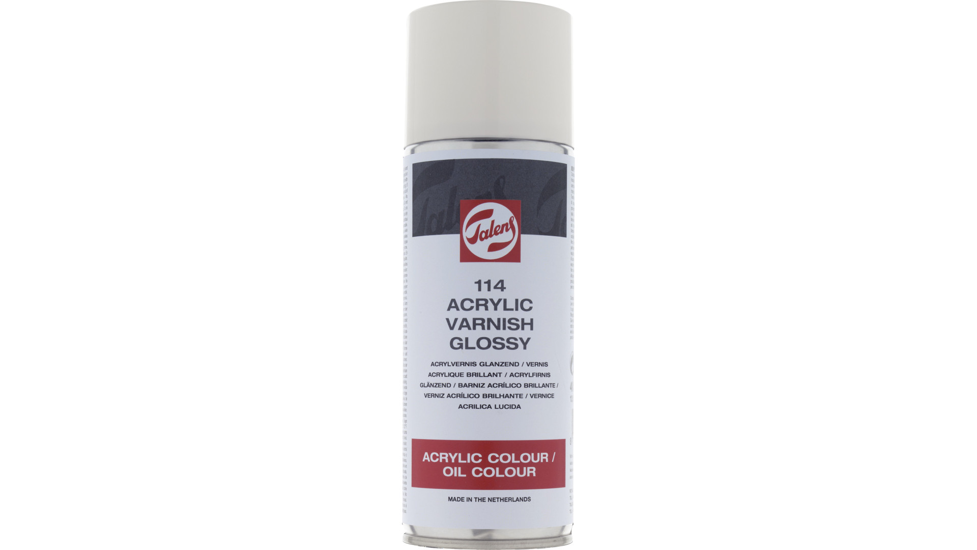 Talens Acrylic Varnish Glossy 114 Spray Can 400 ml