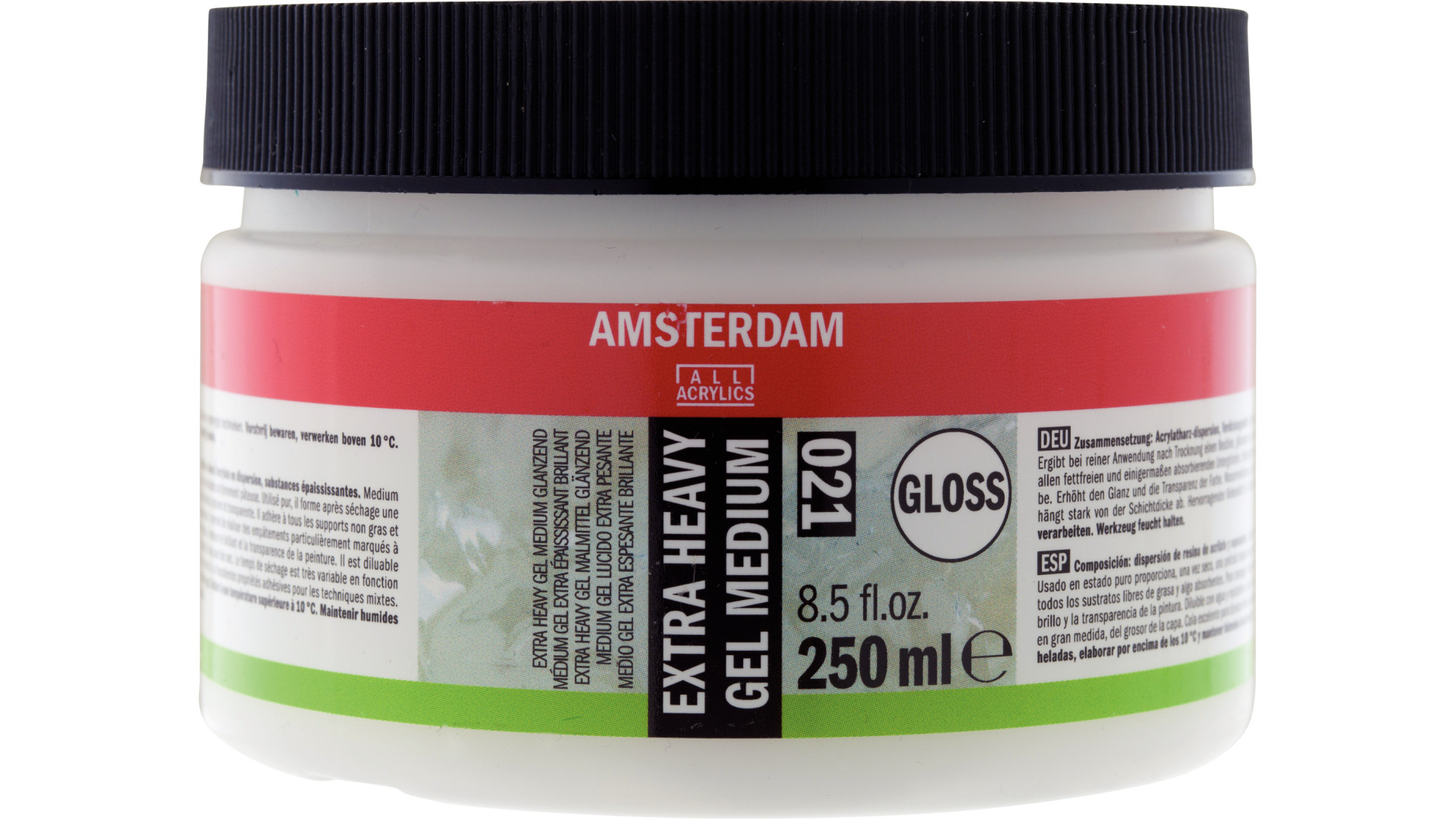 Medium żelowel Amsterdam ekstra gęste (extra heavy), błyszczące 021 250 ml