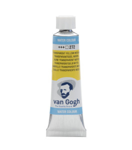 Farba akwarelowa Van Gogh 10 ml Transparent Yellow Medium 272