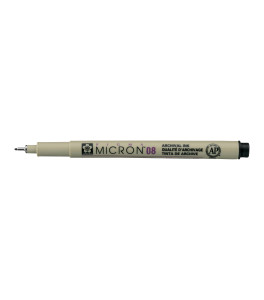 Sakura Pigma Micron 08 – 0.50 mm – Black