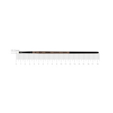 Synthetic Angular Brush, MOON 1203A, №0, Short Handle, ROSA