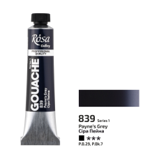 Rosa Gallery Gwasz Szarość Payne’a (839) 20 ml