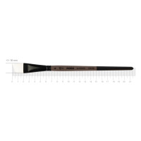 Synthetic Angular Brush MOON 1203A Nr6 Short Handle ROSA