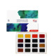 Set of watercolor paints ROSA Studio 16*2,5ml full pans cardboard