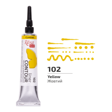 ROSA Kontur uniwersalny 20 ml Żółty 102