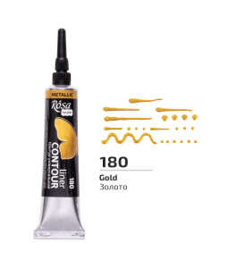 ROSA Kontur uniwersalny 20 ml Złoty 180