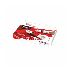 Acrylic paint set 6x20 ml ROSA Studio