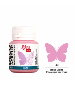 Akryl do dekoracji Vintage Rose (53) mat 20 ml ROSA Talent