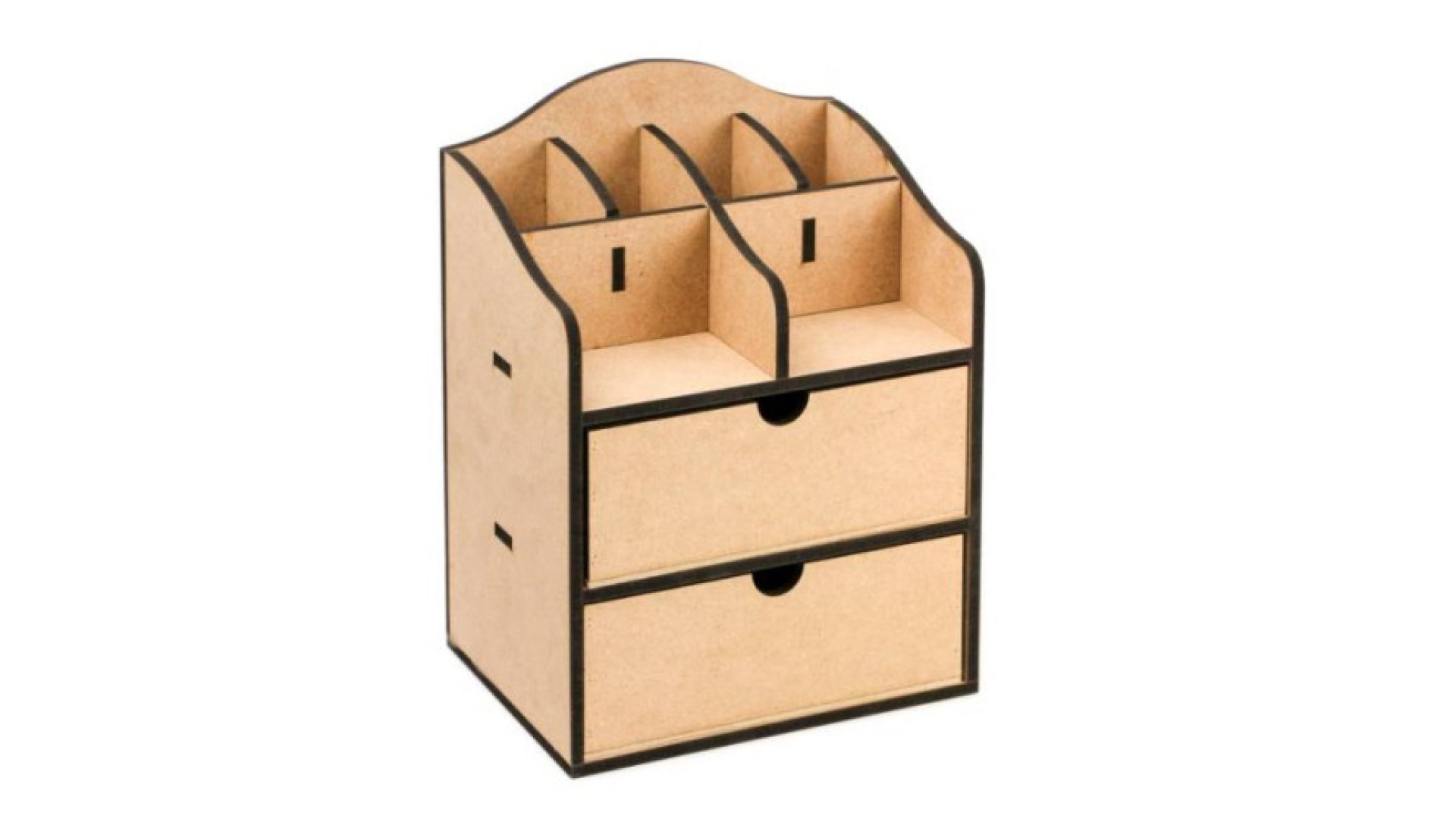 Organizator na biust 2 szuflady MDF 20х15х26cm ROSA TALENT