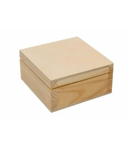 Wooden box 10x5x10cm ROSA TALENT