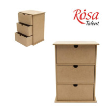 Komoda 3 szuflady MDF 22х12х30cm ROSA TALENT