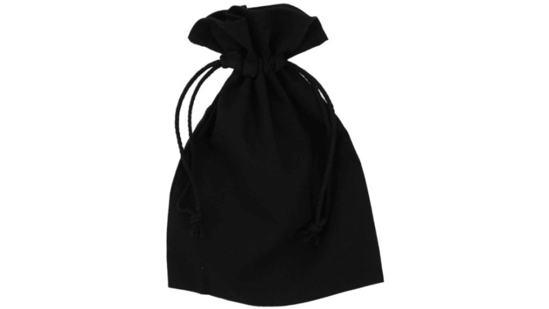 Cotton bag 15x21 black 135 gsm ROSA Talent