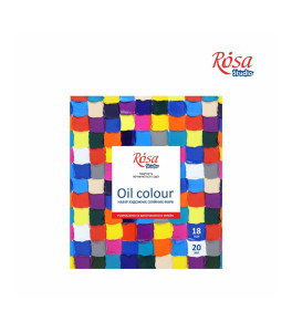 Zestaw farb olejnych 18*20 ml ROSA Studio