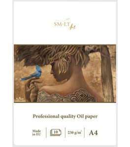 SM–LT PROFESSIONAL OIL PAD A4 230G 10 SHEETS TS–10(230)/PRO