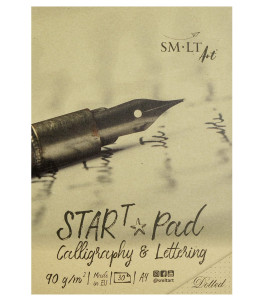 SM–LT START CALLIGRAPHY & LETTERING PAD DOTTED A4 90G 30 SHEETS KDS30T