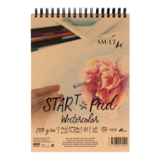 SM-LT START WATERCOLOR PAD A5 240G 20 SHEETS SPIRAL 5AS20240TSFSC