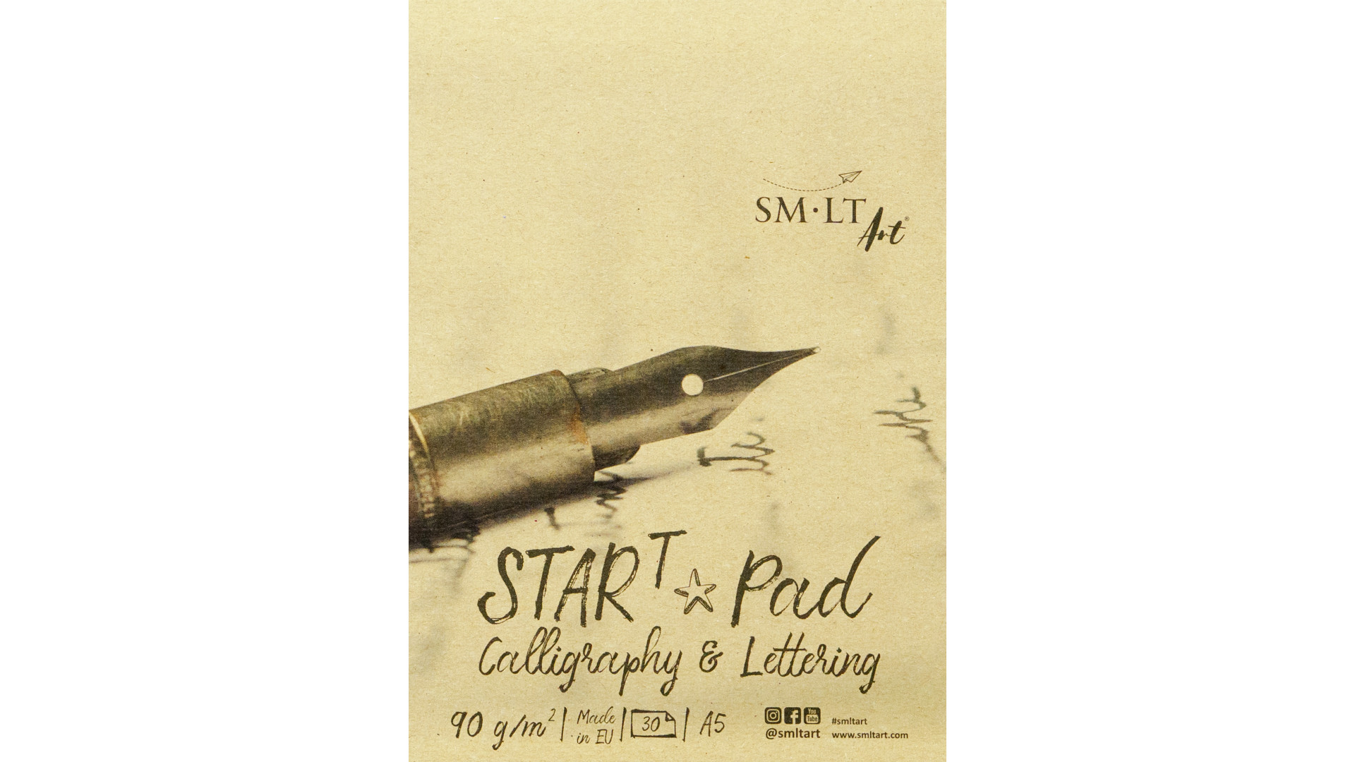 SM-LT START CALLIGRAPHY & LETTERING PAD A4 90G 30 SHEETS KDS30/FSC