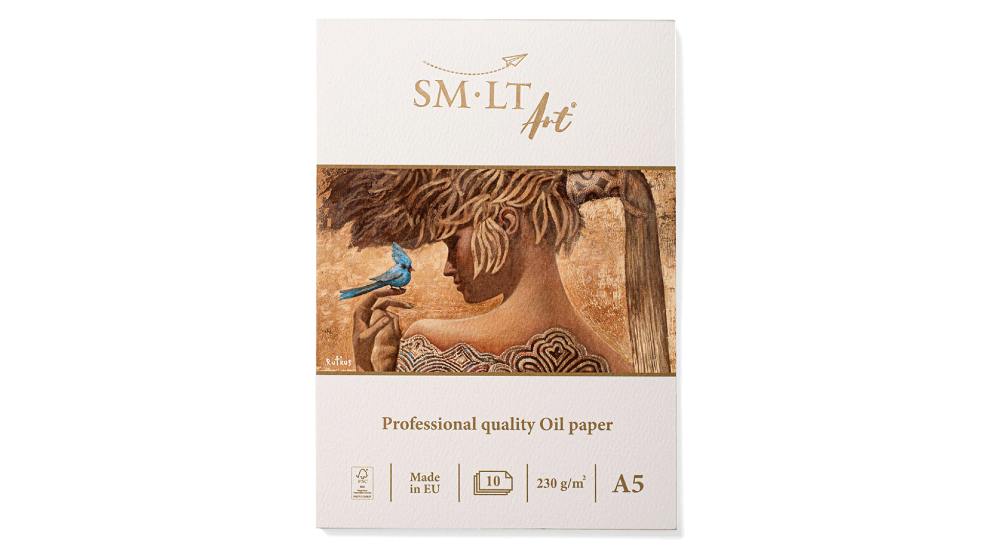 SM-LT PROFESSIONAL OIL PAD A5 230G 10 SHEETS 5TS10230PROFSC