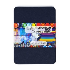 Szkicownik harmonijkowy Leporello Mixed Media SM–LT 10,5x14,8 cm 8 ark