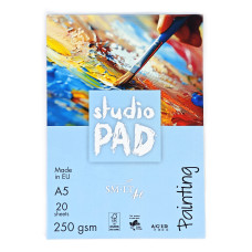 SM–LT Studio Painting Paper Pad A5 250 gsm 20 Sheets