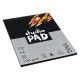 SM–LT Studio Black Drawing Paper Pad A4 120 gsm, 40 Sheets – Black Sketch Pad
