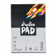 SM–LT Studio Black Drawing Paper Pad A5 120 gsm, 40 Sheets – Black Sketch Pad