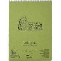SM–LT AUTHENTIC PAINTING PAD ACRYLIC, OIL&GOUACHE A4 SPIRAL 290G 20 SHEETS EB–20TS/OA