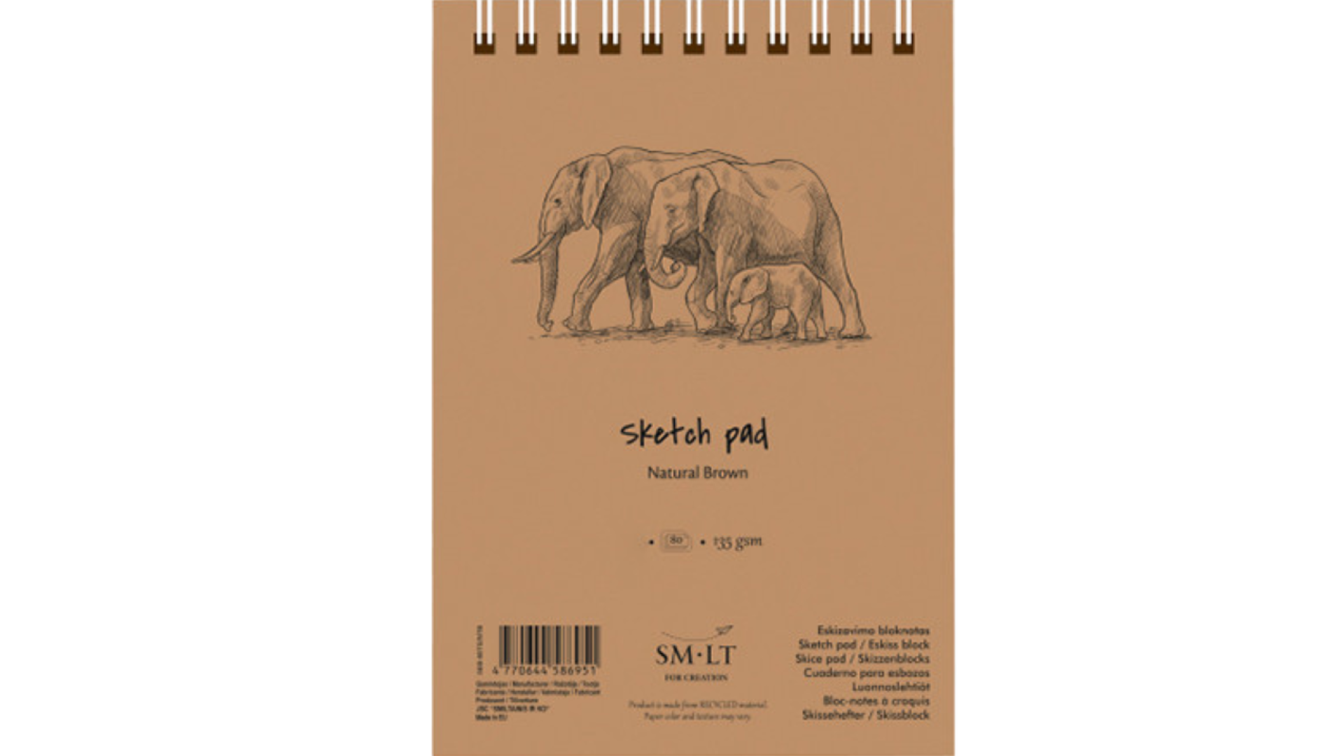 Sketch pad Authentic, brown