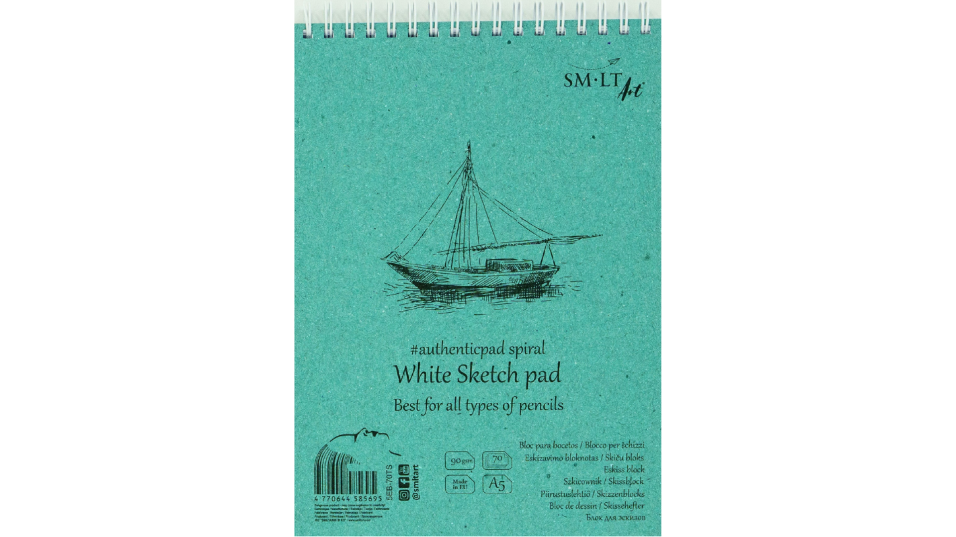 Sketch pad Authentic, white