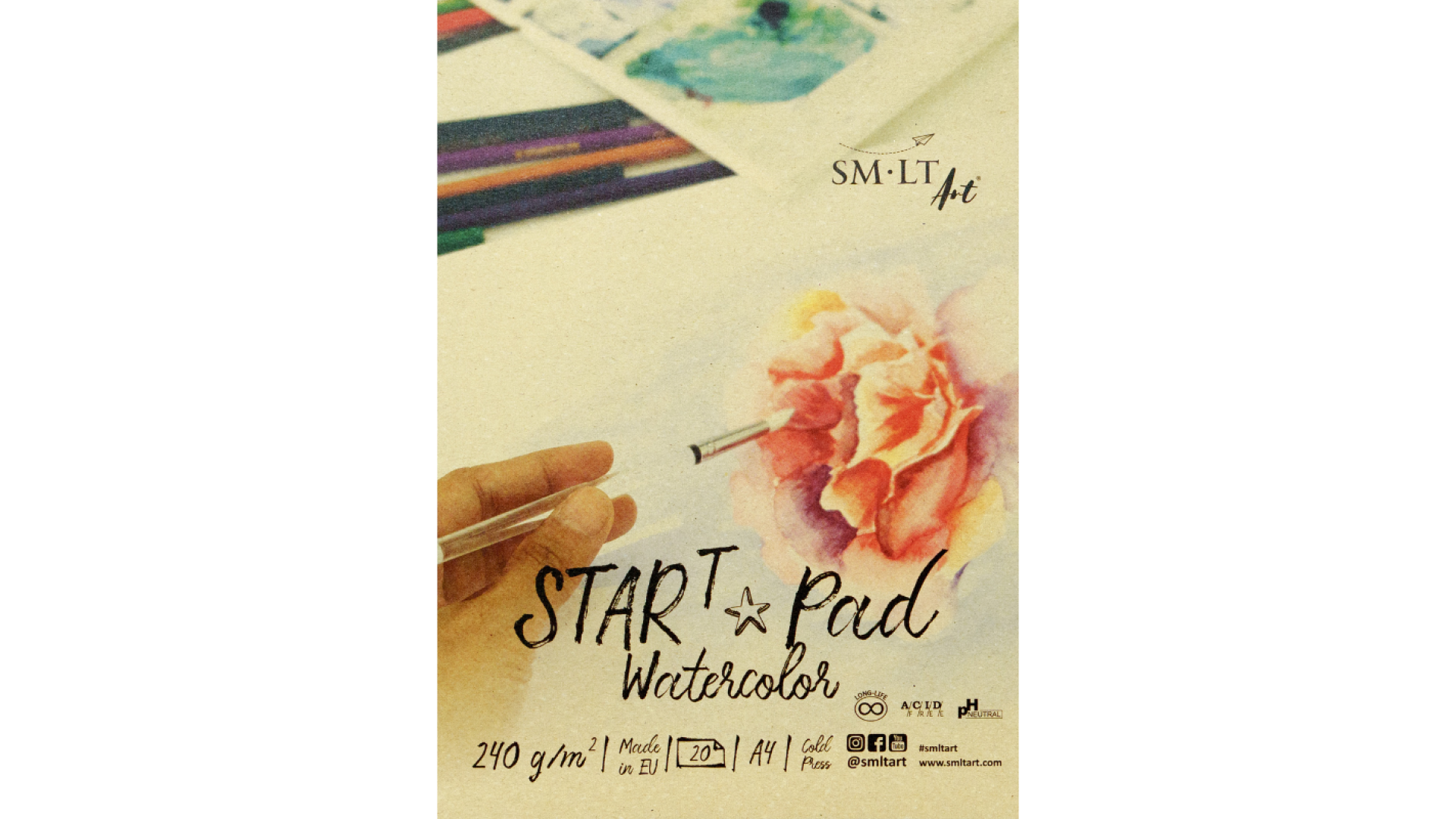 Watercolor paper pad STAR T