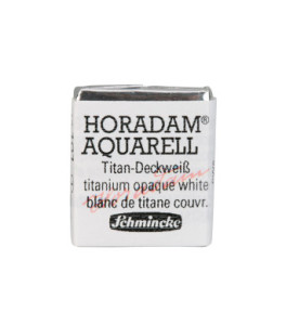 Watercolour paint Schmincke Horadam Aquarell titanium opaque white 101