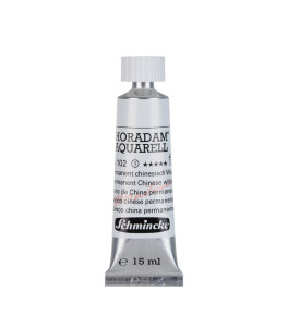 Watercolour paint Schmincke Horadam Aquarell permanent Chinese white 15 ml. 102