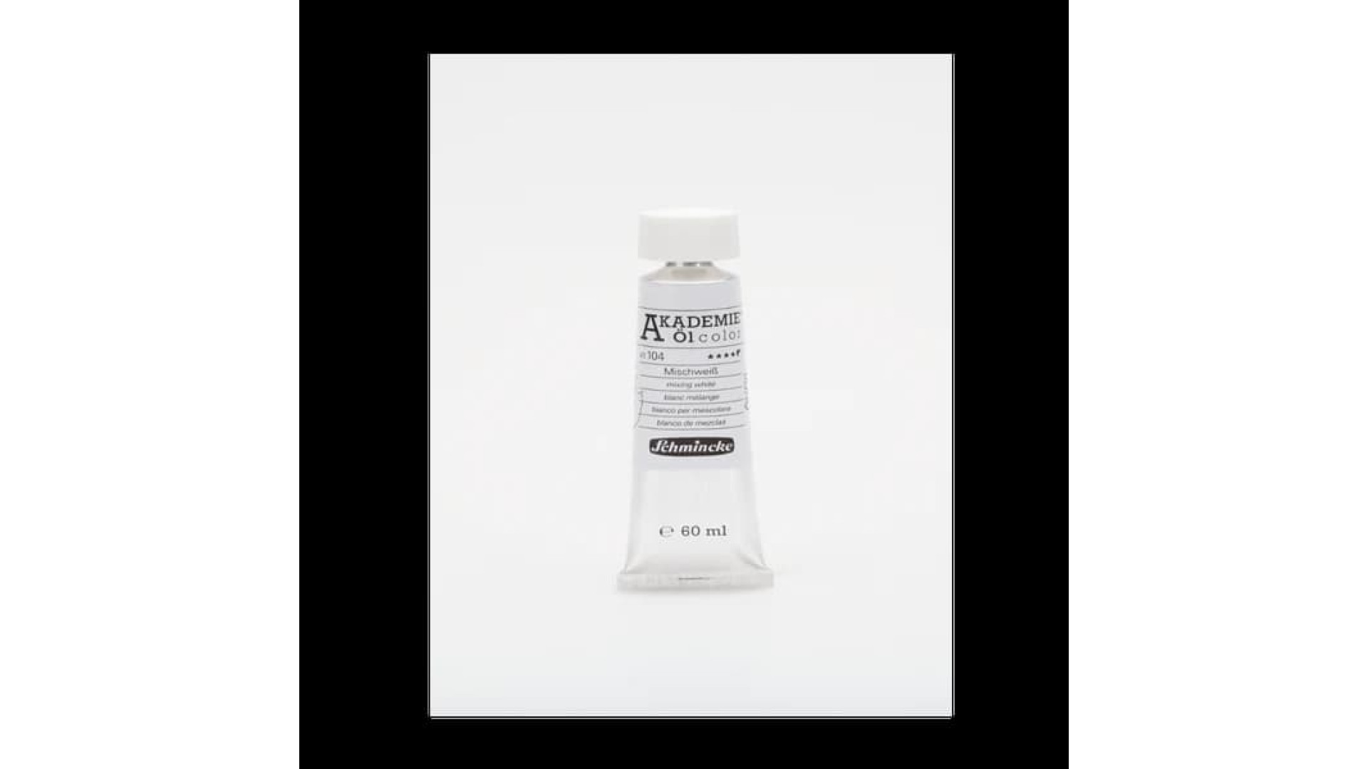 Oil paint Schmincke Akademie mixing white 60 ml. 104