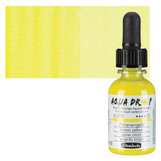 Watercolour paint Schmincke Aqua drop lemon yellow 30 ml. 200