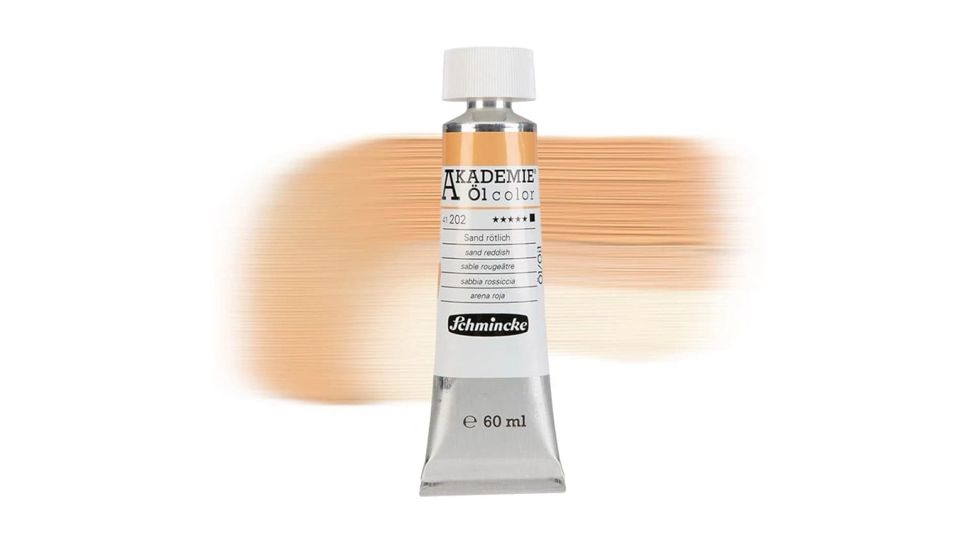 Oil paint Schmincke Akademie sand reddish 60 ml. 202